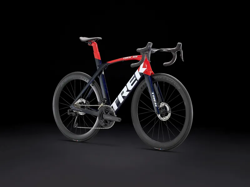 2022 Trek Madone SLR 7 Road Bike Navy Carbon Smoke and Viper Red-1